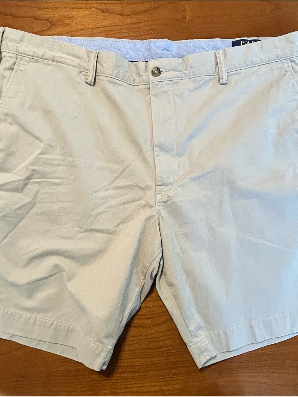Polo Ralph Lauren Men's 9.5" Inseam Khaki Chino Shorts - Size 42
